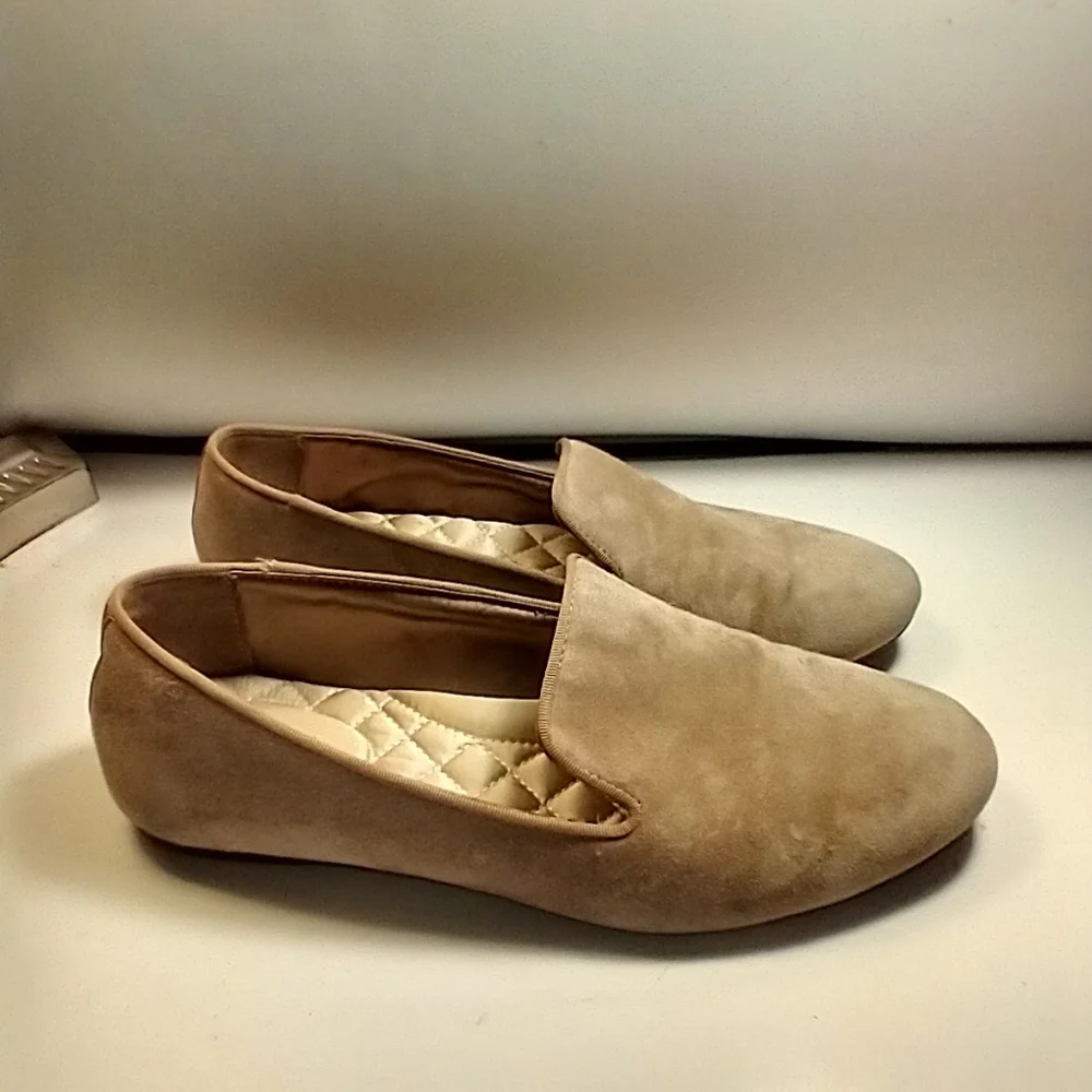 Birdies The Starling Suede Leather Slip On Loafers Shoes Women's sz 7.